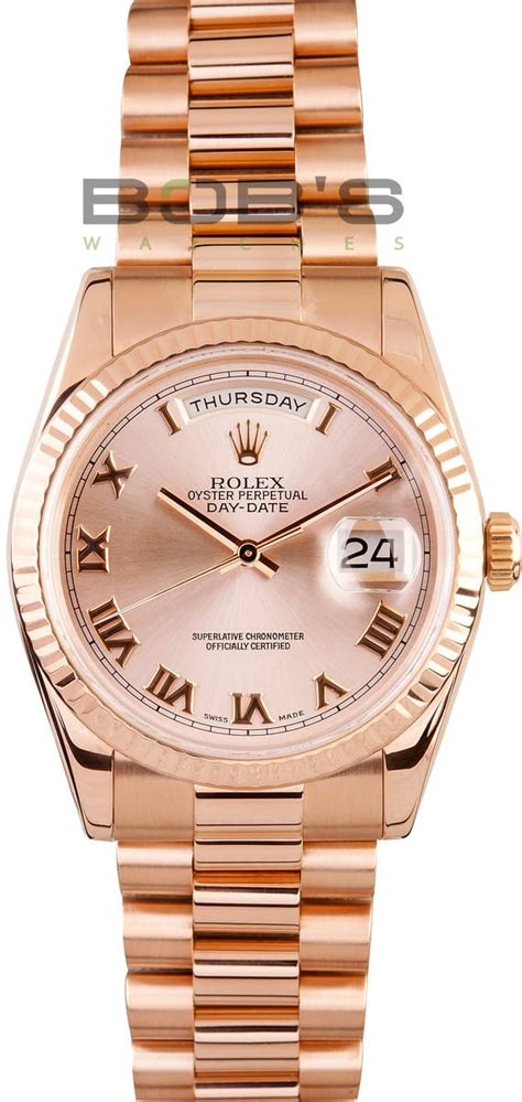 rose gold presidential rolex